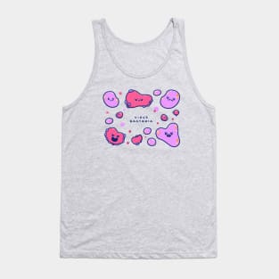 Cute Virus And bacteria Cartoon Tank Top